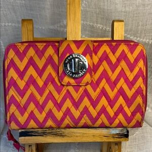 Vera Bradley large turn lock wallet